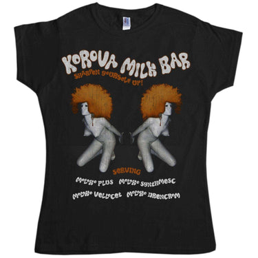 Korova Milk Bar Womens T-Shirt 8Ball